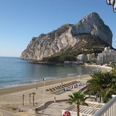 Medi Playa Primera Linea Con Piscina Calp Exterior foto