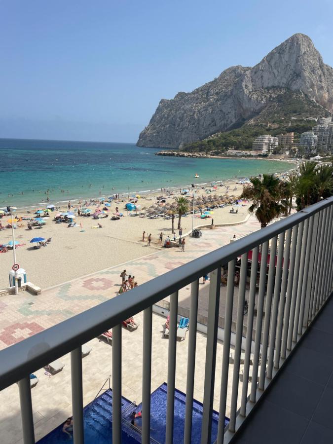 Medi Playa Primera Linea Con Piscina Calp Exterior foto
